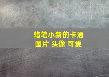 蜡笔小新的卡通图片 头像 可爱